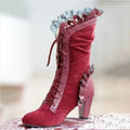 Renate – Stylische High Heel Stiefeletten mit elegantem Entwerfen und bequemer Passform