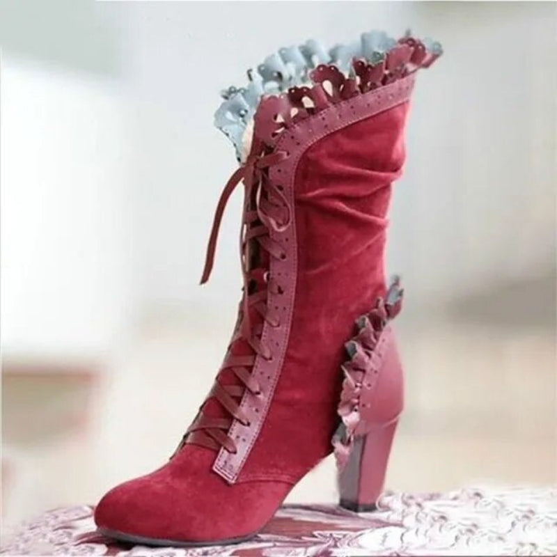 Renate – Stylische High Heel Stiefeletten mit elegantem Entwerfen und bequemer Passform