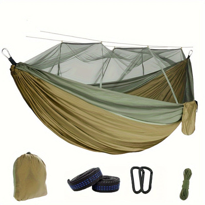 CampNest – Doppelhängematte mit Moskitonetz und Schnellöffnungsdesign