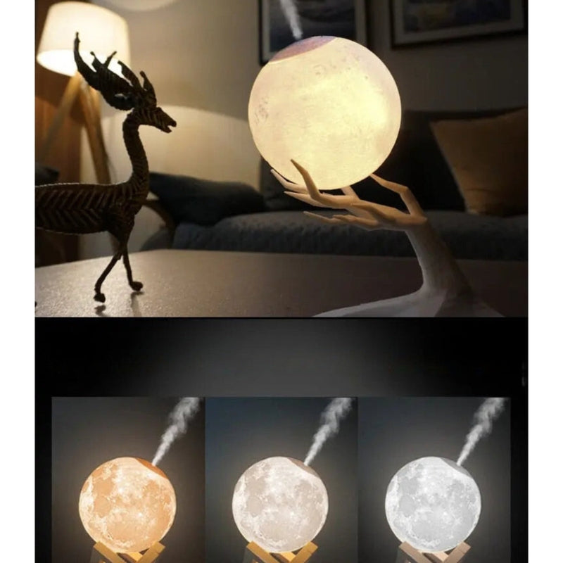 CalmGlow – Wiederaufladbare Lampe und Luftbefeuchter für eine beruhigende Wohnatmosphäre