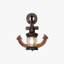 AnchorGlow – Anker Wandlampe mit Laterne für einzigartiges Dekor