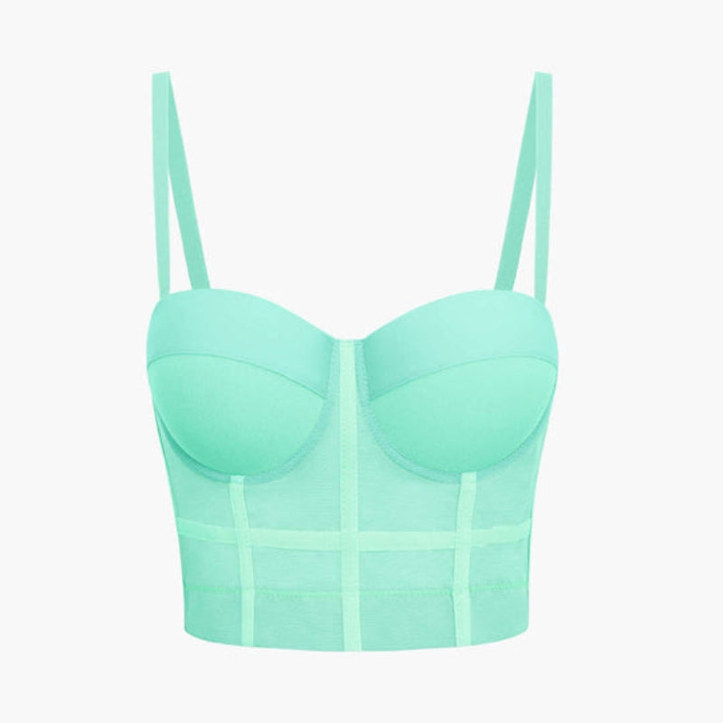 Anna – Stylisches BustierTop  mit breiten verstellbaren Trägern