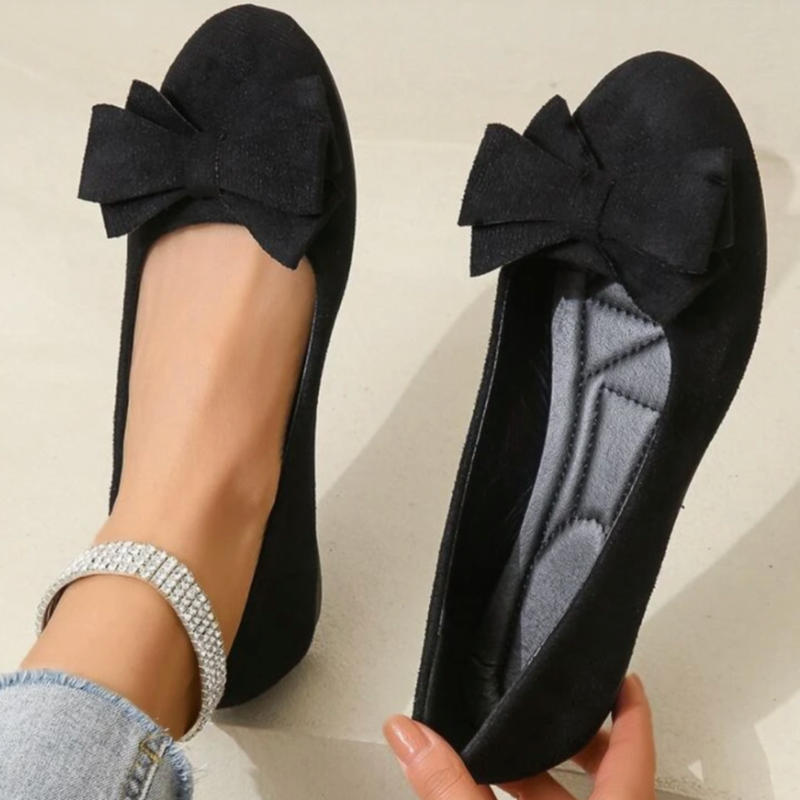 Emilia – Stylische Flache Schuhe mit rutschfester Sohle und runder Spitze