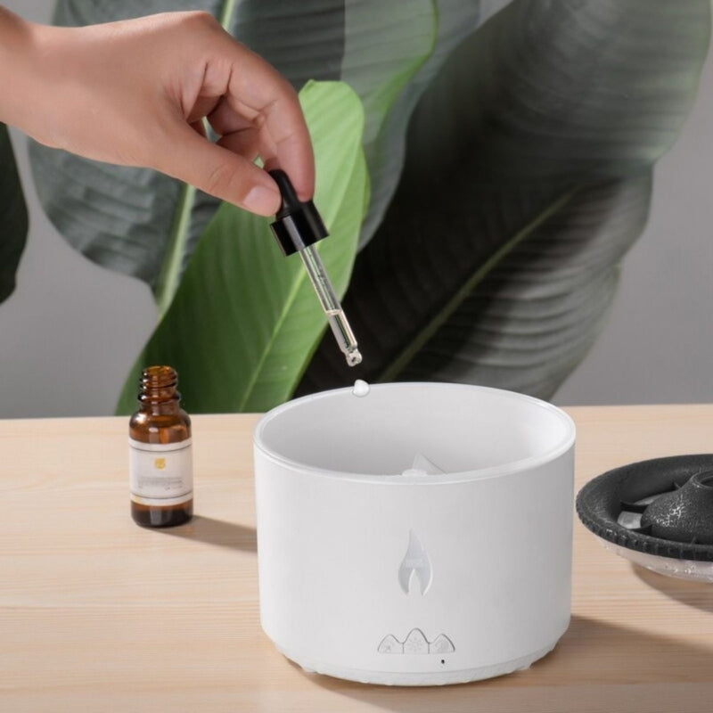 MistNest - Startseite Aroma Luftbefeuchter mit ätherischem Öl Diffusor und Stimmungsbeleuchtung