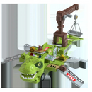 TrackMorph – Faltbarer Dinosaurier Truck Spielzeug mit transformierendem Schienensystem und beweglichen Teilen