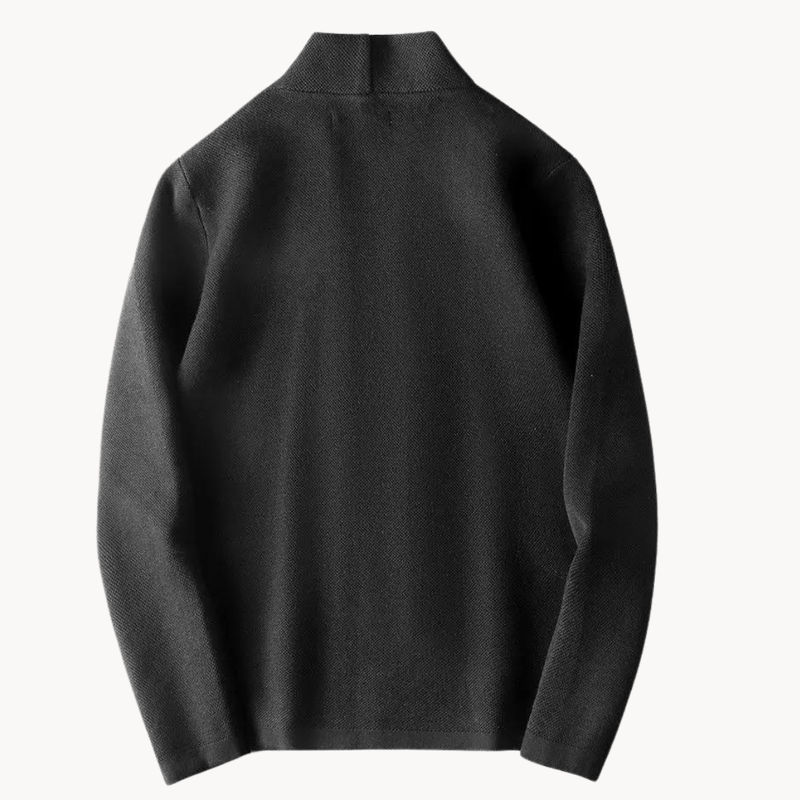 Marley - Langärmelig Schlank Stricken  Strickjacke Mit Knopf