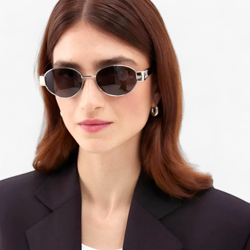 Clara – Stylische Sonnenbrille mit kräftigen Farbtönen für UV Schutz
