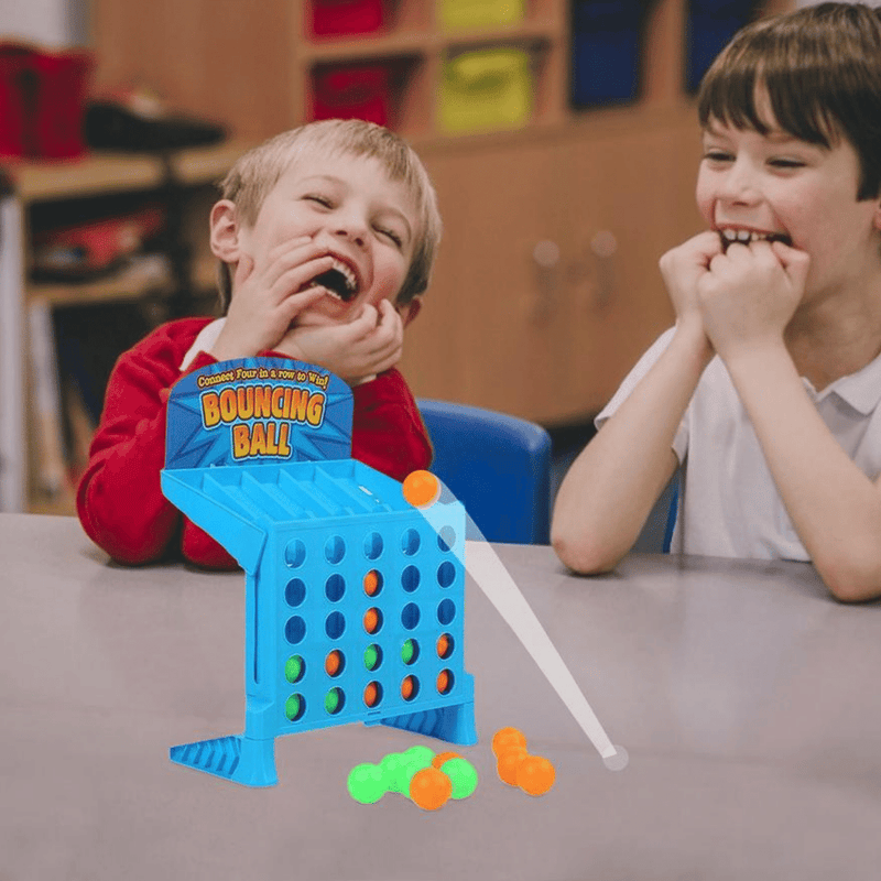 BounceGrid – 4 in eine Reihe Ballspiel für Kinder und Familien
