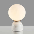 GlowNest – Moderne Tischlampe mit rundem Design und stabilem Sockel