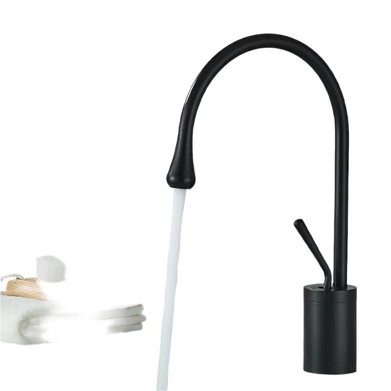 VeraFlow – Eleganter Badezimmerhahn mit optimierter Steuerung und polierter Optik
