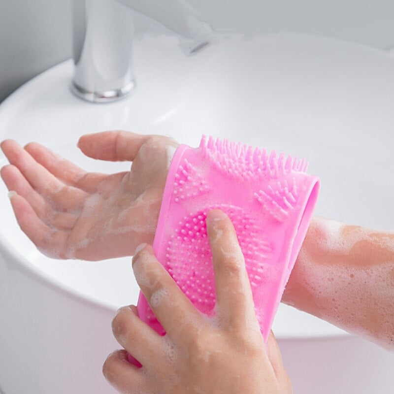 ScrubEase - Flexibel Körper Schrubber Riemen für Tiefenreinigung und entspannende Duschen
