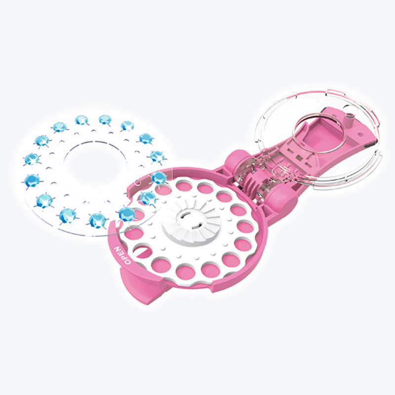 SparkleEase - Tragbarer Edelsteinklammerer für Haare und Zubehör