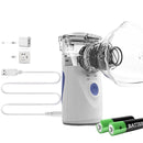 AirEase – Tragbarer Ultraschall-Inhalator mit Maske und Mundstück für leises Vernebeln