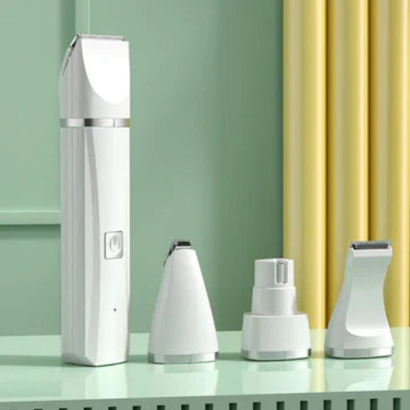 TrimPro – 4 in1 Akku Trimmer für die Tierpflege für präzise Pflege