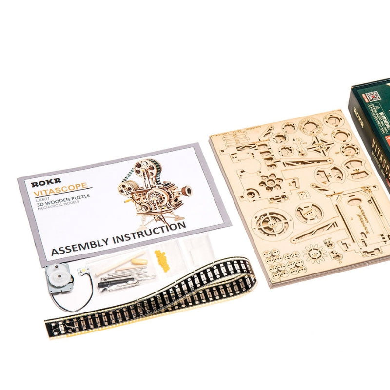 VitaScope – Einzigartiges funktionales Kinofilmprojektor Rätsel