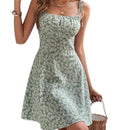 Antonia – Modisches Kleid mit Blumenmuster und Spaghettiträgern