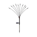 SolarGlow - Wasserdichte Glühwürmchen Solar Außenleuchten mit sanftem Flackerlicht für Gartendekoration