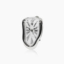 TimeDrip – Dekorative Schmelzuhr mit geräuschlosem Uhrwerk für Regal oder Tischaufsteller