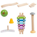 TuneTrack – Musikalisches Murmelbahn Spielzeug für Kinder und Koordinationsspielset