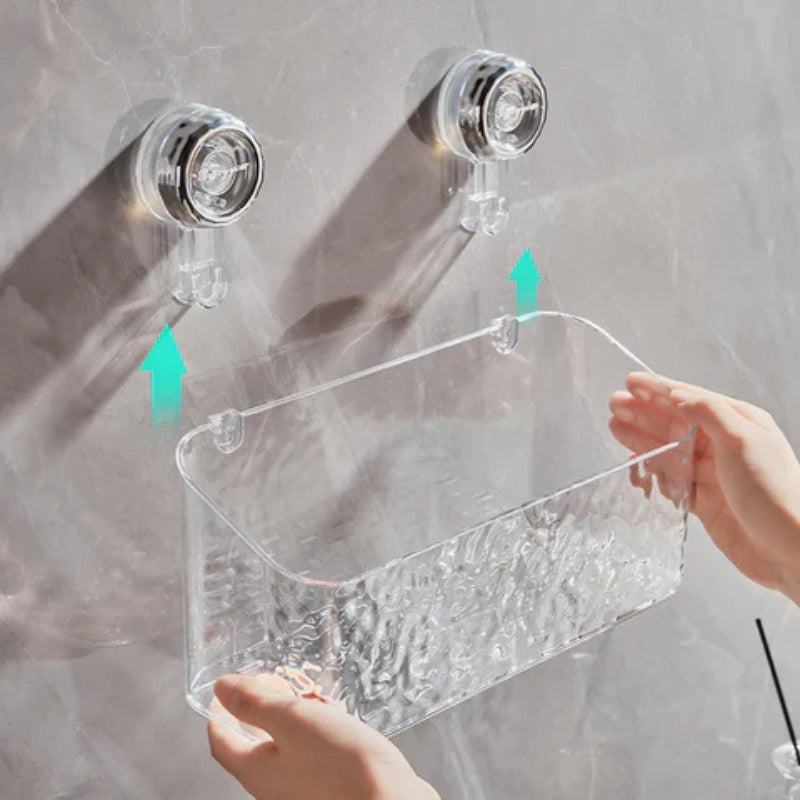 CleanHold – Multifunktionales Wandboard ohne Bohren mit Saugnapfhalterung