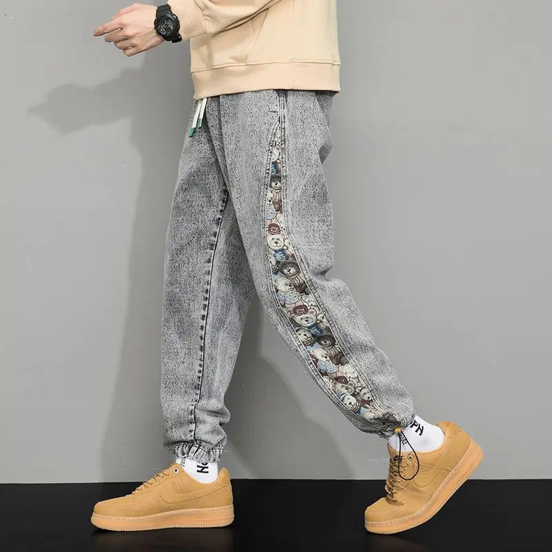 Felix – Locker geschnittene Hose mit Taschen und verstellbarem Kordelzug in der Taille