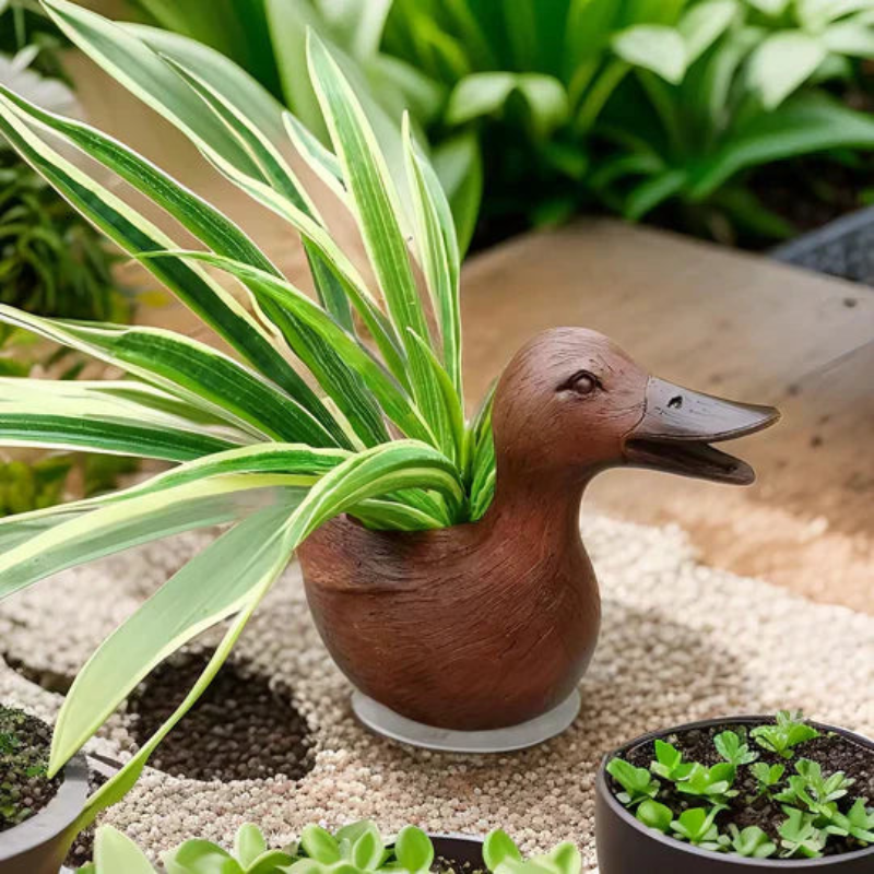 DuckSprout – Blumentopf in Entenform für eine einzigartige und verspielte Dekoration