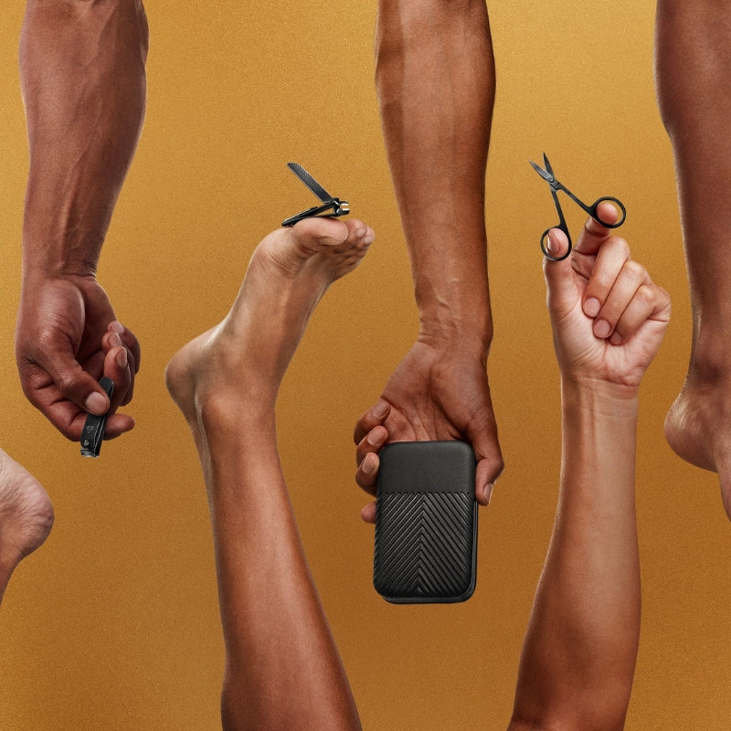 NailEase – 5 Teiliges Nagelpflegeset mit Etui für die präzise Nagelpflege