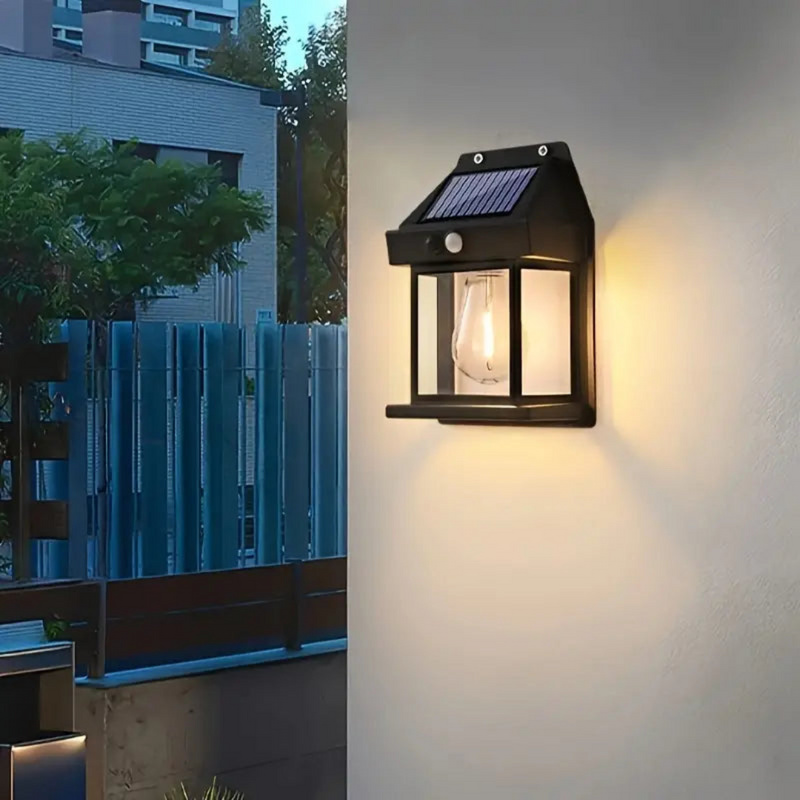 SunLume - Außenwandleuchte mit Bewegungssensor mit ultrahellen LED und wasserdicht