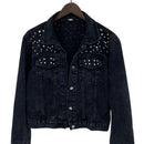 Zerline – Langärmlige Jacke mit Perlendetail Knöpfen und Taschen