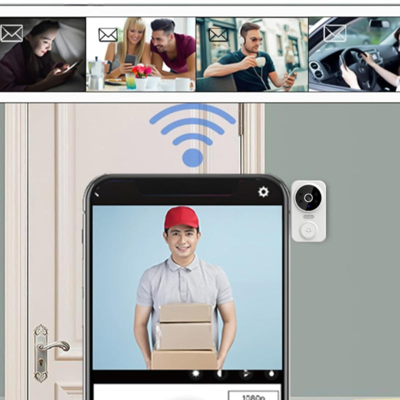 DoorGuard – Kabellose intelligente Türklingel mit HD Kamera und Bewegungserkennung