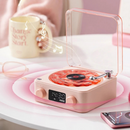 VinylAura – Vinyl Lautsprecher mit rotierendem Plattenspieler und RGB Licht