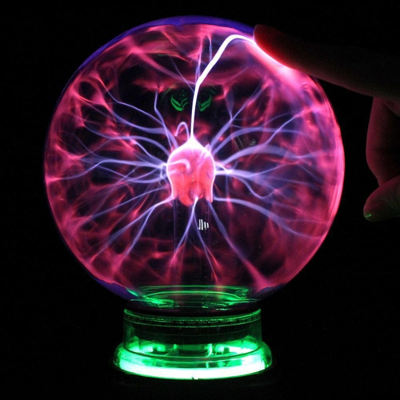 GlowGlobe – Interaktiver Plasmaglobus mit berührungsempfindlicher LED Beleuchtung