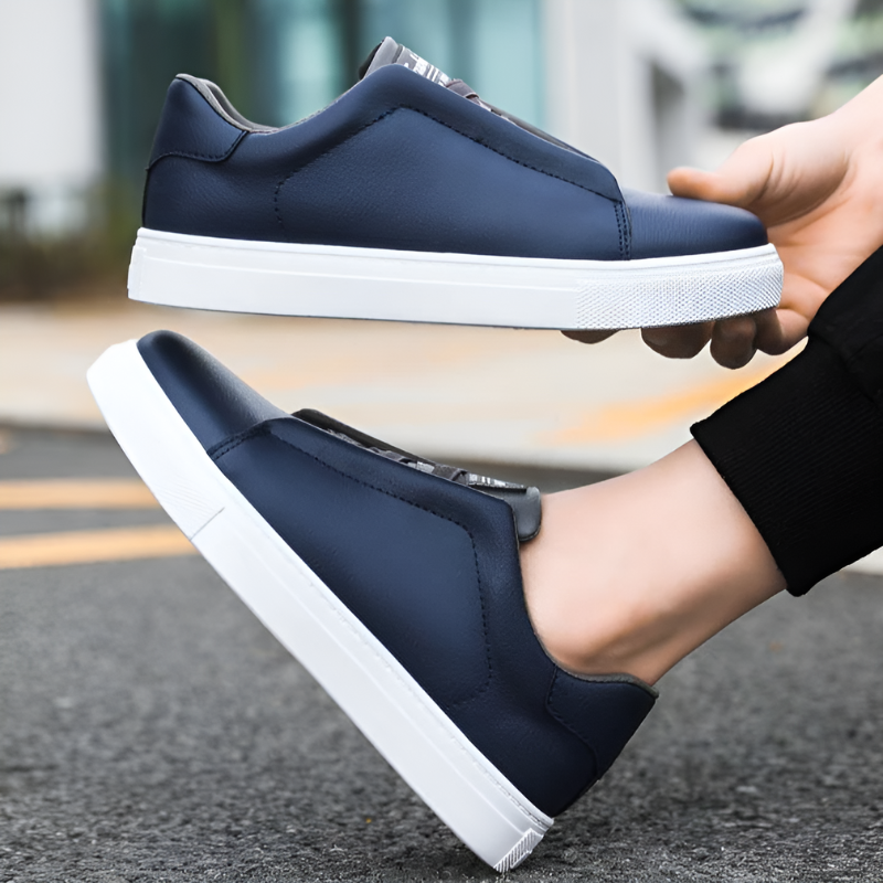 Sebastian – Lässiger flacher Sneaker mit rutschfester Sohle