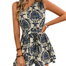 Annelie – Stylischer Eine Schulter Jumpsuit mit Blumenprint