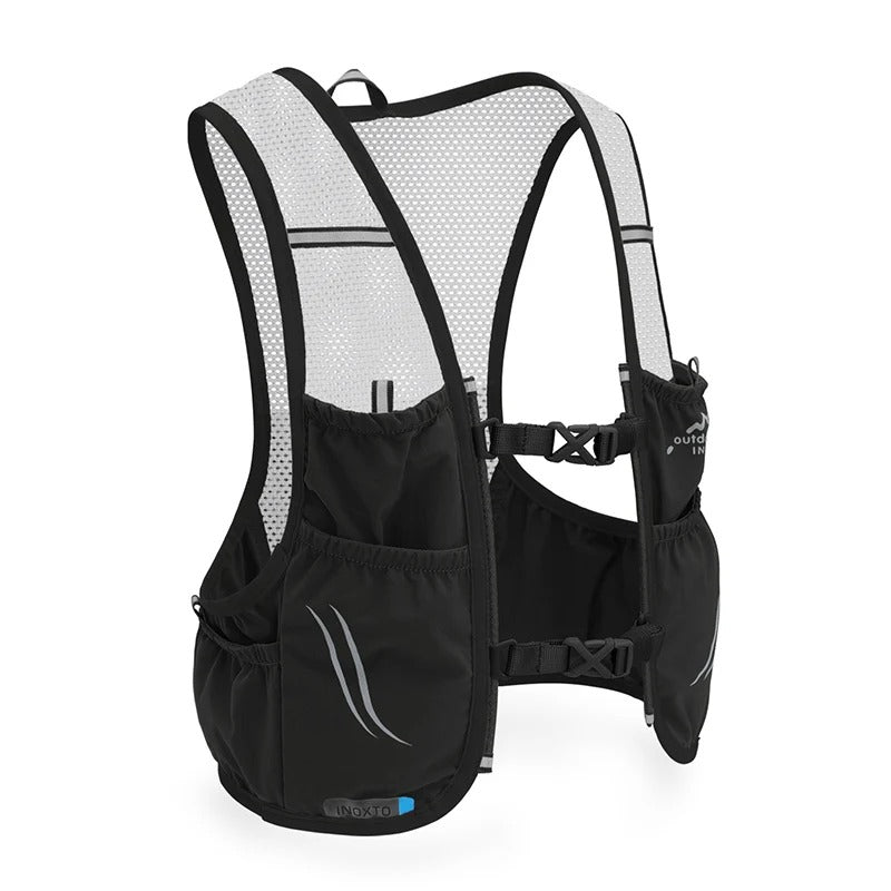 ChrisTopher – Leichte Laufweste mit 2L Reservoir und zwei Flaschen