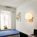 LumaNest – Runde Wandleuchte mit sanftem Licht und offenem Rahmen