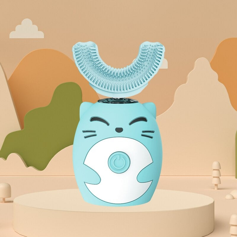 ToothJoy – U förmige elektrische Kinderzahnbürste mit sanfter Vibration