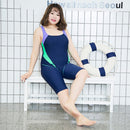 Amelie – Lässiger Bademoden Einteiler mit breiten Trägern und schmaler Passform