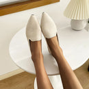 Alina - Elegante spitz zulaufende flache Schuhe mit rutschfester Sohle