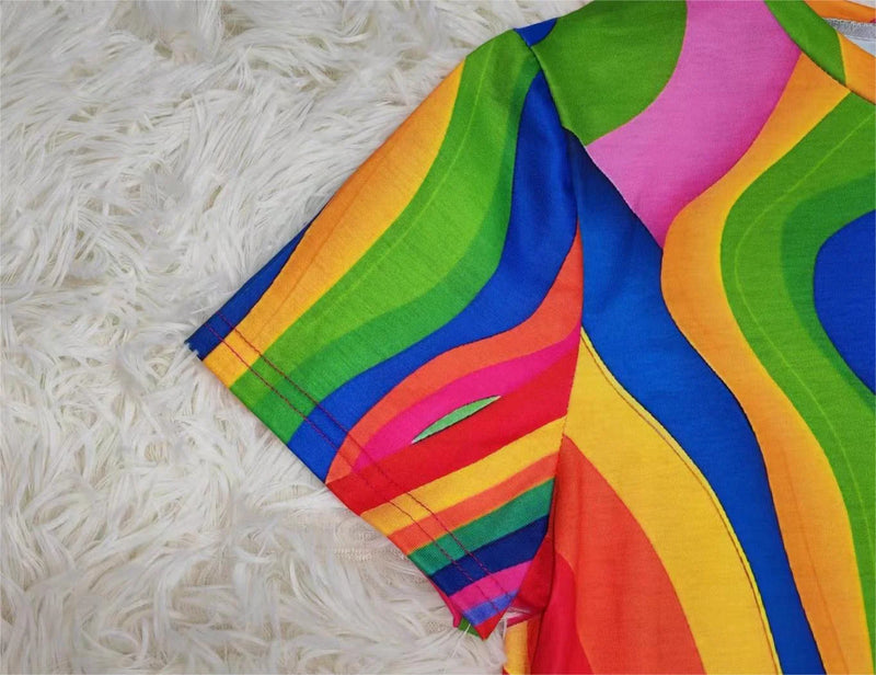 Lila – Elegantes Kurzarm Top Mit Rundhalsausschnitt