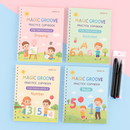 WriteSprout – Kalligrafie Schreibheft Satz mit Buchstaben Zahlen und Zeichnungen