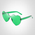 Elina – Herzförmige Sonnenbrille mit Farbverlauf und UV Schutz