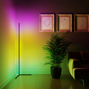LumiWave - Moderne LED Stehleuchte mit lebhaften Multicolor Effekten