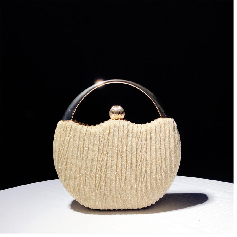 Alina – Stilvolle Handtasche mit luxuriösem runden Griff und geräumigem Innenraum