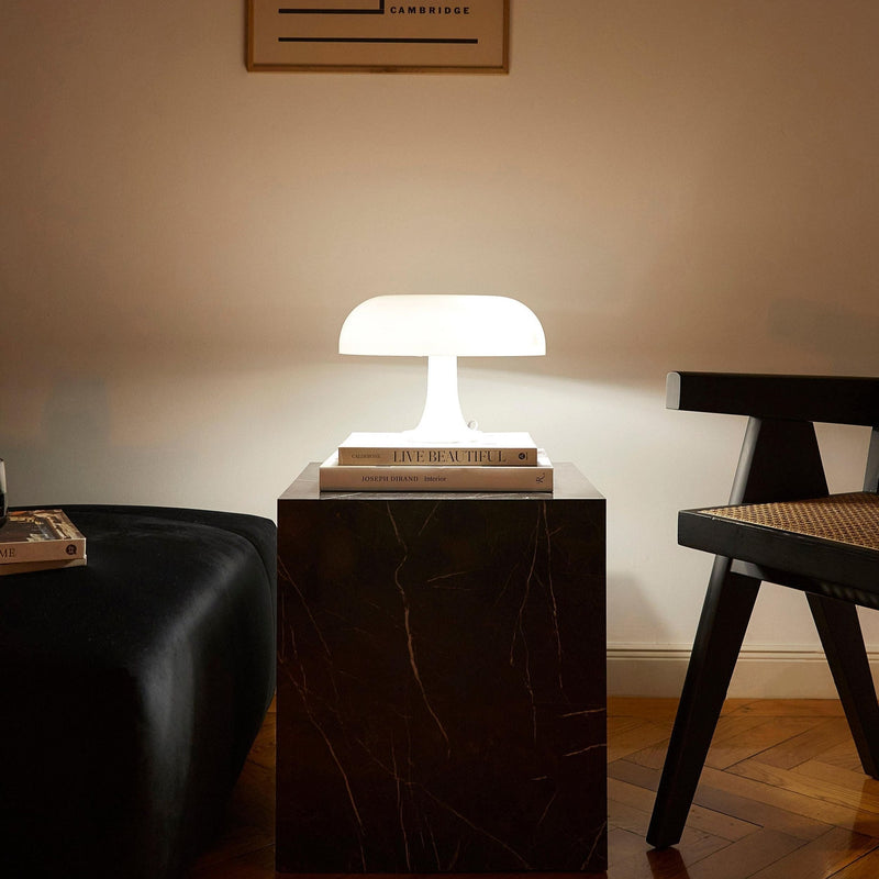 LumeMush - Retro Pilz LED Tischlampe mit sanftem Licht für Schlafzimmer und Wohnzimmer