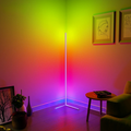LumiWave - Moderne LED Stehleuchte mit lebhaften Multicolor Effekten