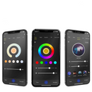 LumiWave - Moderne LED Stehleuchte mit lebhaften Multicolor Effekten