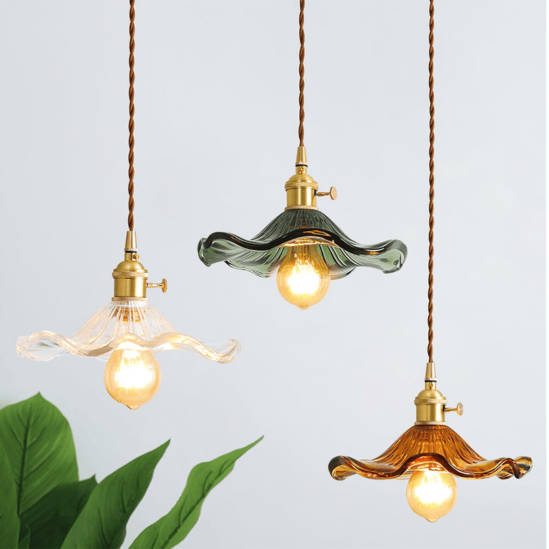FloraGlow - Elegante blumige LED Pendelleuchte mit künstlerischem Gestaltung für stilvolle Innenräume