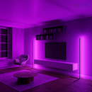LumiWave - Moderne LED Stehleuchte mit lebhaften Multicolor Effekten