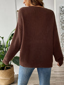 Ylva - Bequemer lockerer Pullover mit langen Ärmeln